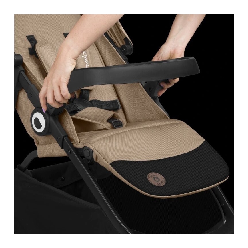 Lionelo - Passeggino sportivo EMMA ONE beige