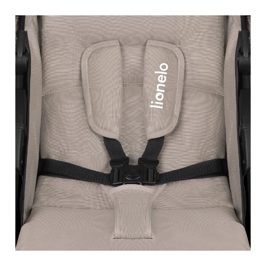 Lionelo - Passeggino sportivo EMMA PLUS beige/nero