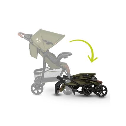 Lionelo - Passeggino sportivo EMMA PLUS verde
