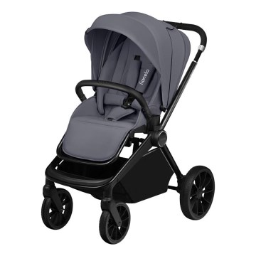 Lionelo - Passeggino sportivo MIKA PLUS Grigio pietra