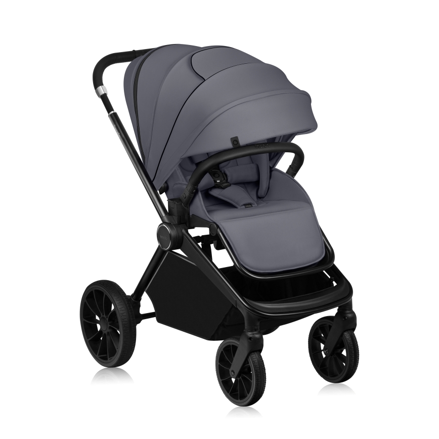 Lionelo - Passeggino sportivo MIKA PLUS Grigio pietra