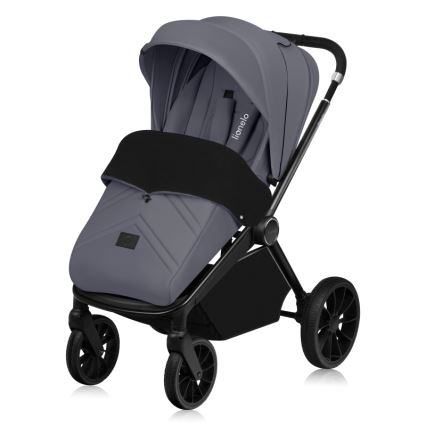 Lionelo - Passeggino sportivo MIKA PLUS Grigio pietra