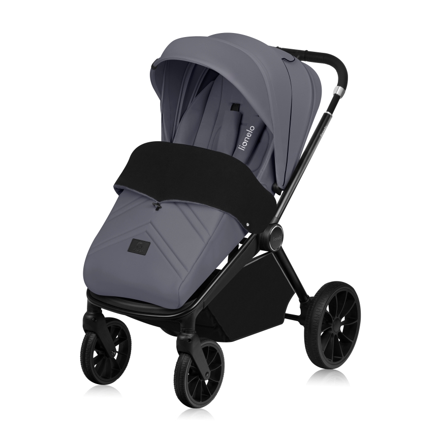 Lionelo - Passeggino sportivo MIKA PLUS Grigio pietra