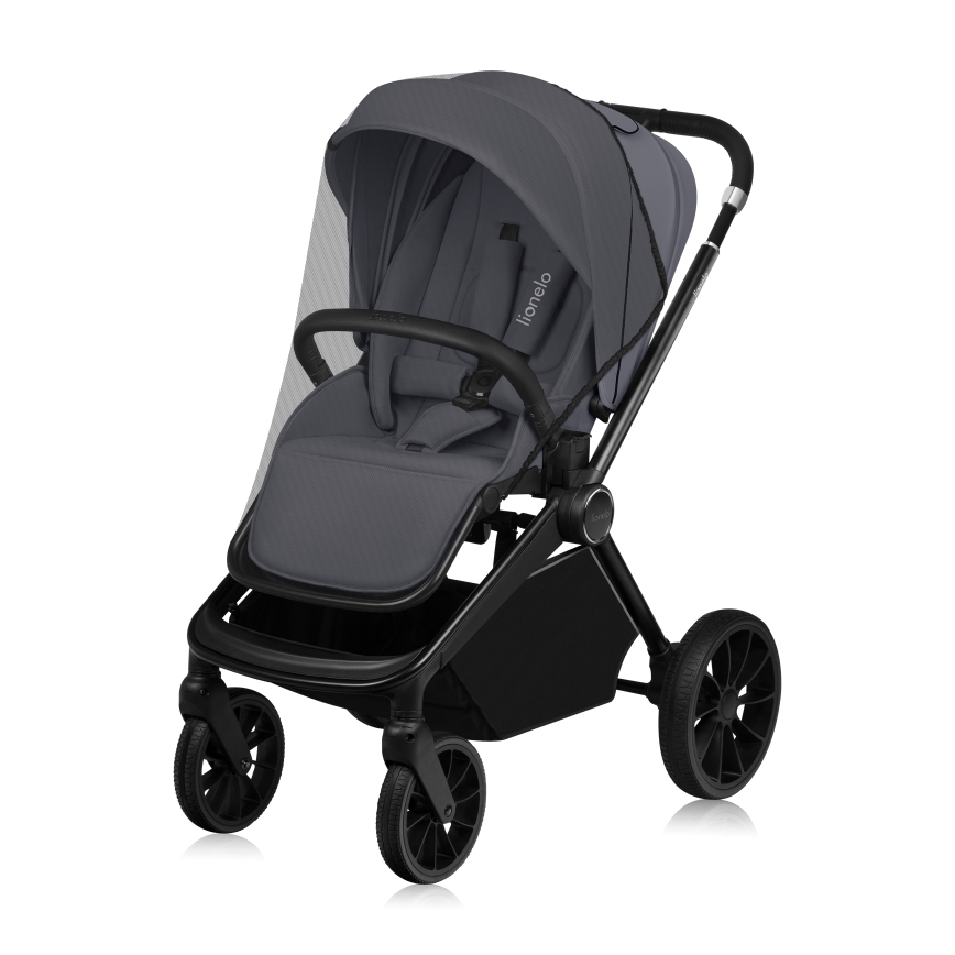 Lionelo - Passeggino sportivo MIKA PLUS Grigio pietra