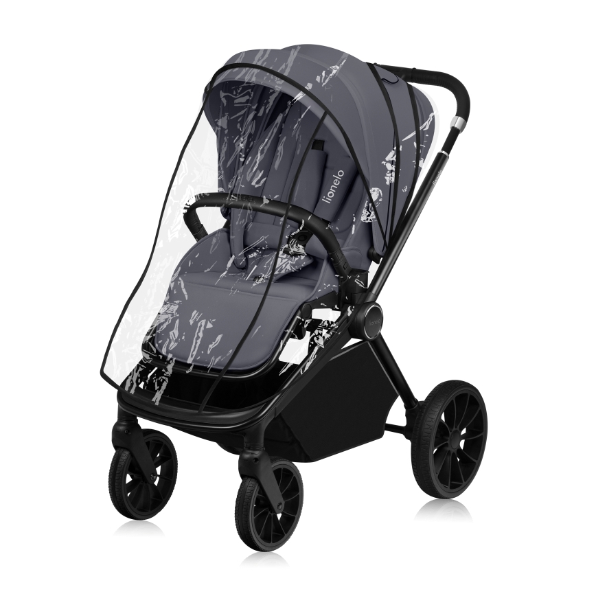 Lionelo - Passeggino sportivo MIKA PLUS Grigio pietra