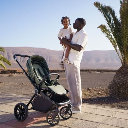 Lionelo - Passeggino sportivo MIKA PLUS Verde oliva