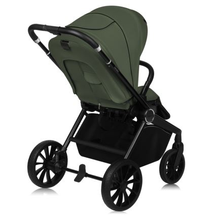 Lionelo - Passeggino sportivo MIKA PLUS Verde oliva