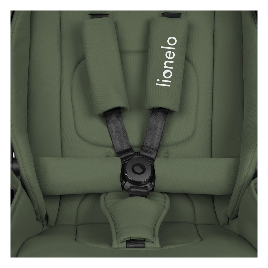 Lionelo - Passeggino sportivo MIKA PLUS Verde oliva