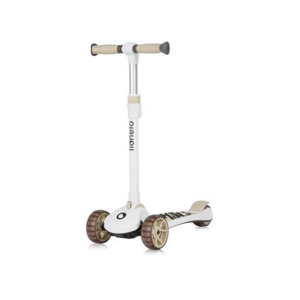 Lionelo - Per bambini scooter 2in1 FRANKY bianco/beige