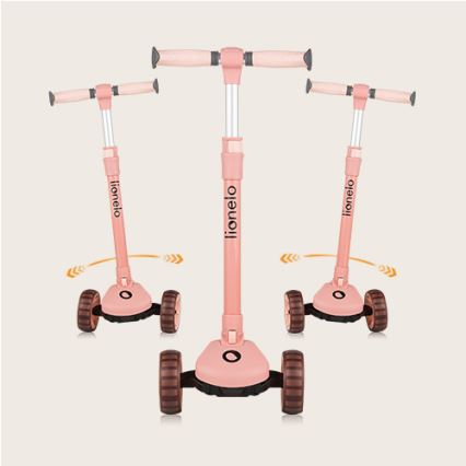 Lionelo - Per bambini scooter 2in1 FRANKY rosa