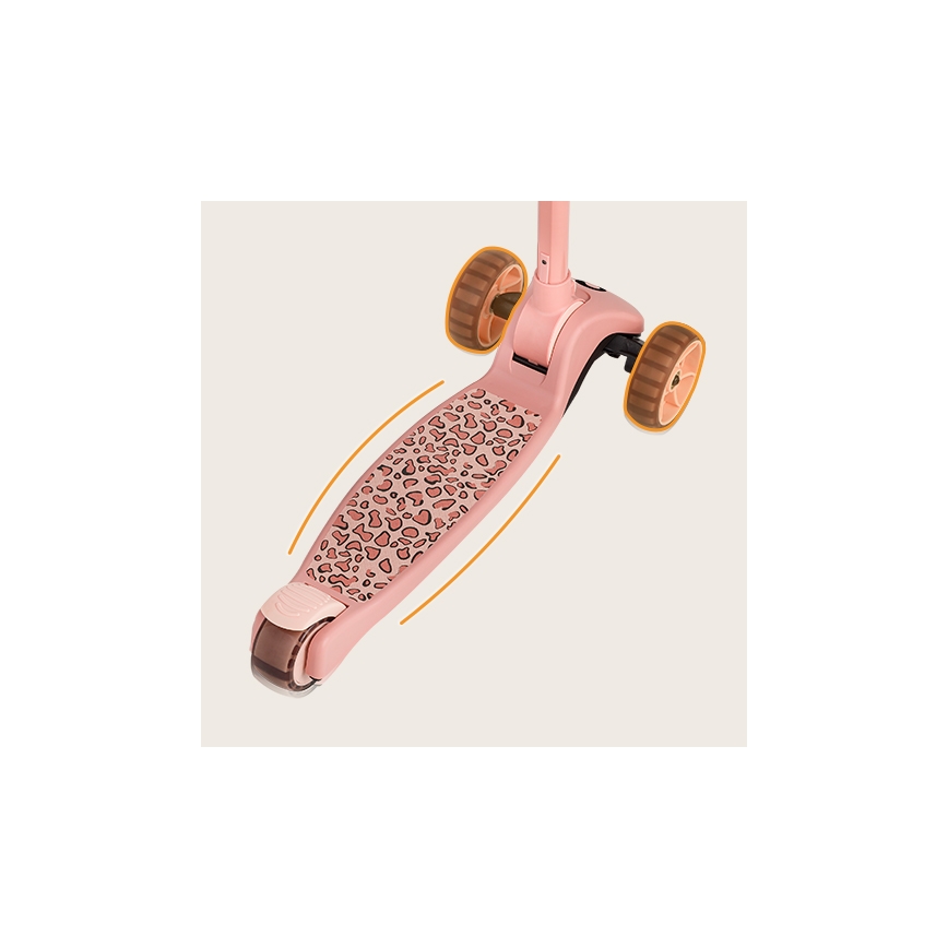 Lionelo - Per bambini scooter 2in1 FRANKY rosa