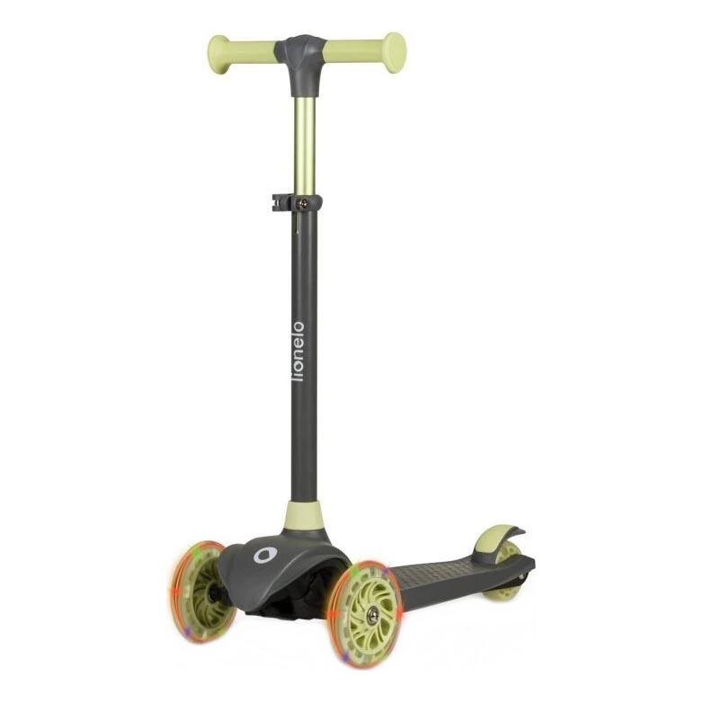 Lionelo - Per bambini scooter JESSY grigio/verde