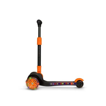 Lionelo - Per bambini scooter TIMMY arancione/nero