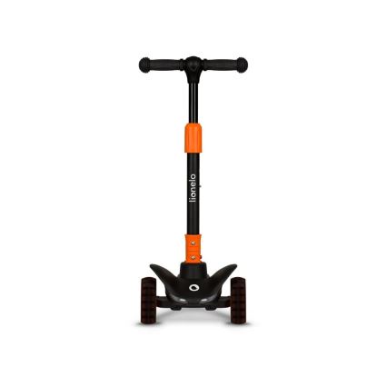 Lionelo - Per bambini scooter TIMMY arancione/nero