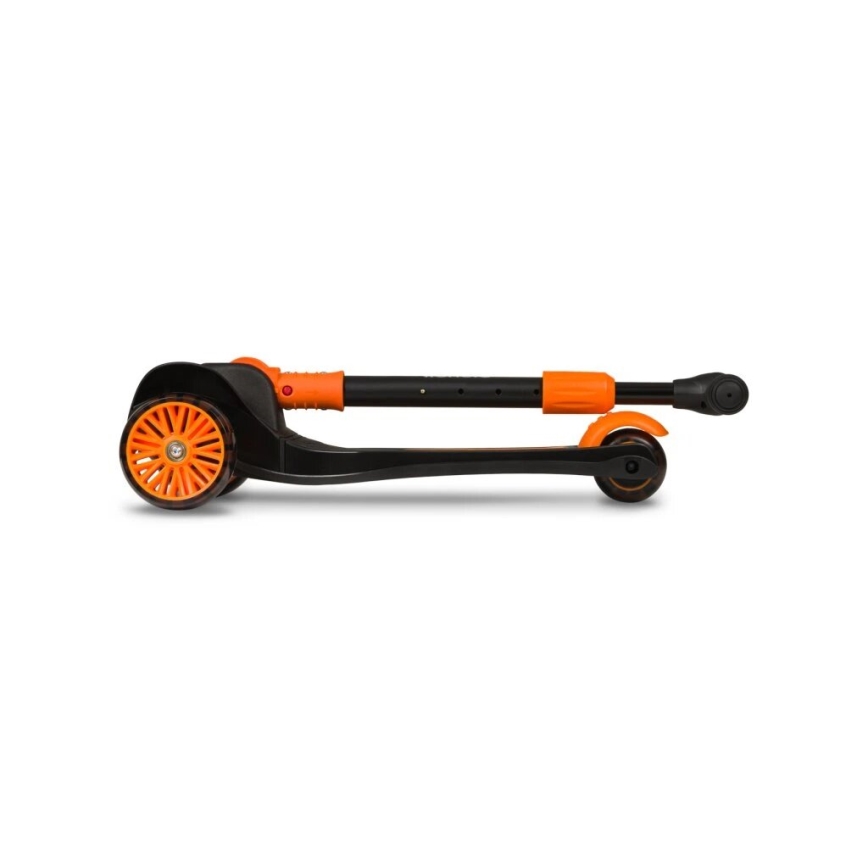 Lionelo - Per bambini scooter TIMMY arancione/nero