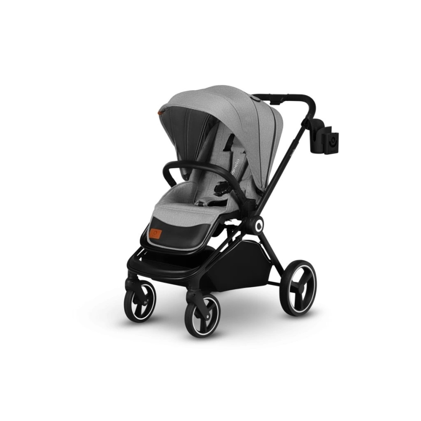 Lionelo - Portabevande per passeggino OVE Black Onyx