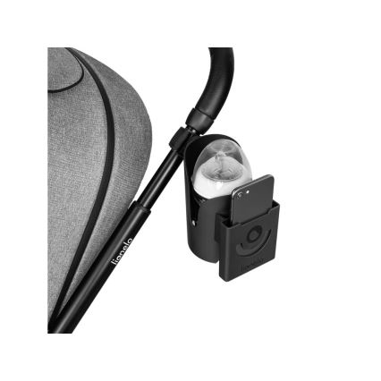 Lionelo - Portabicchieri per passeggino OVE Black Onyx