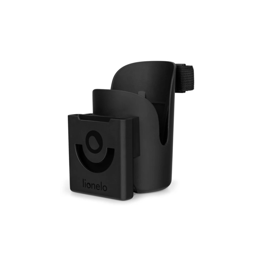 Lionelo - Porte-gobelet pour poussette OVE Noir Onyx