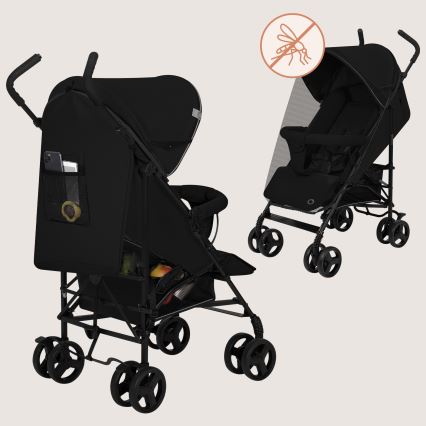 Lionelo - poussette canne ELIA Noir Onyx