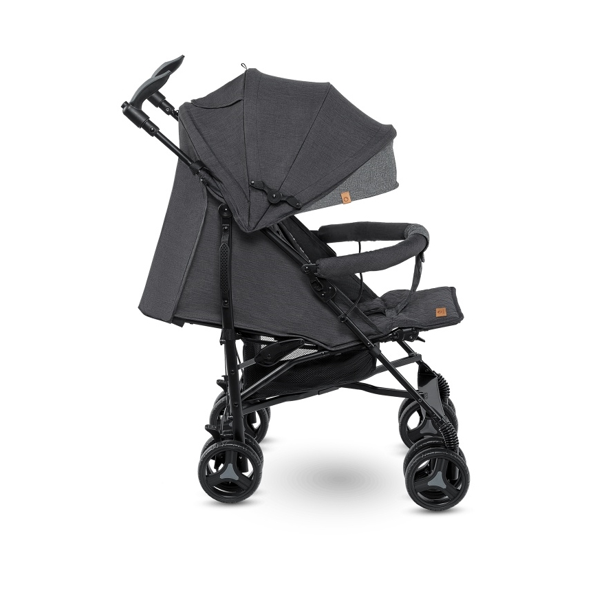 Lionelo - Poussette canne IRMA Noir/Gris foncé