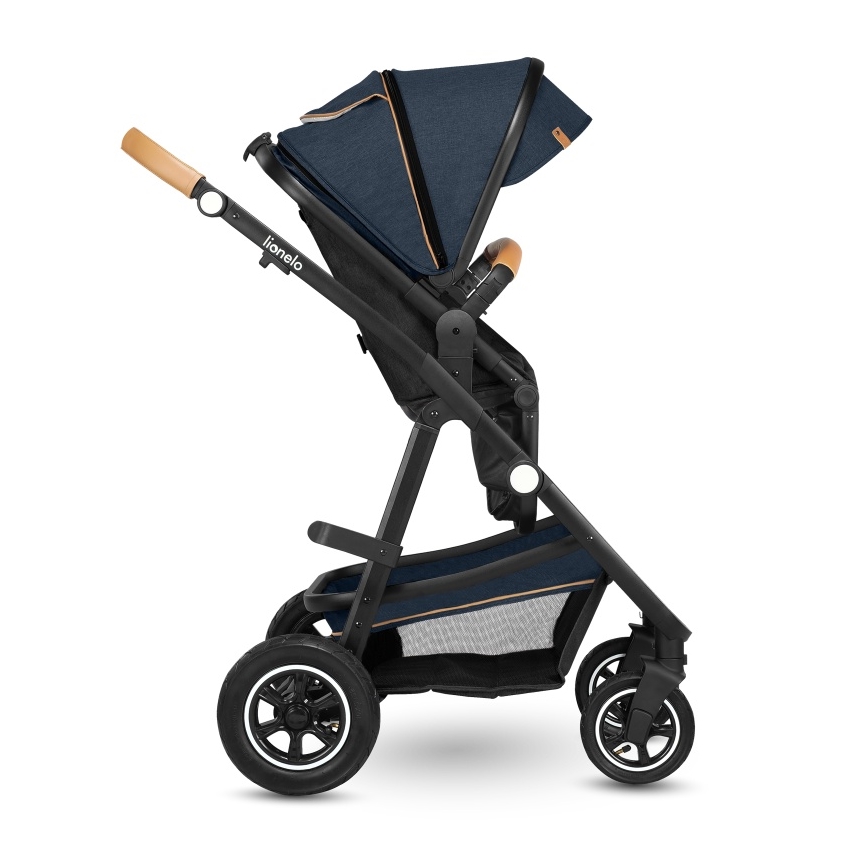 Lionelo - Poussette combinée 2-en-1 AMBER Blue Navy