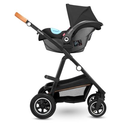 Lionelo - Poussette combinée 2 en 1 AMBER Gris Graphite