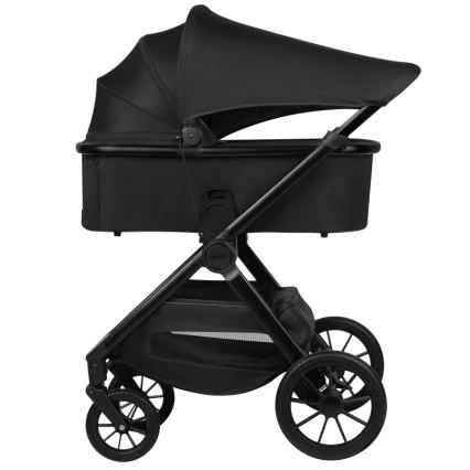 Lionelo - Poussette combinée 2-en-1 LAYLA Noir Onyx