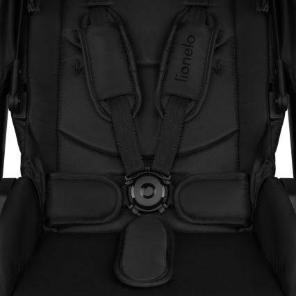 Lionelo - Poussette combinée 2-en-1 LAYLA Noir Onyx
