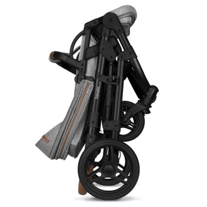 Lionelo - Poussette combinée 2-en-1 MARI TOUR Gris pierre