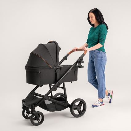 Lionelo - Poussette combinée 2-en-1 MARI TOUR Onyx noir