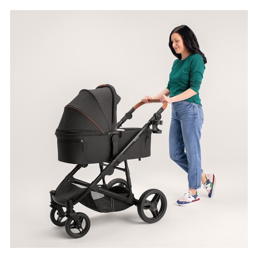 Lionelo - Poussette combinée 2-en-1 MARI TOUR Onyx noir