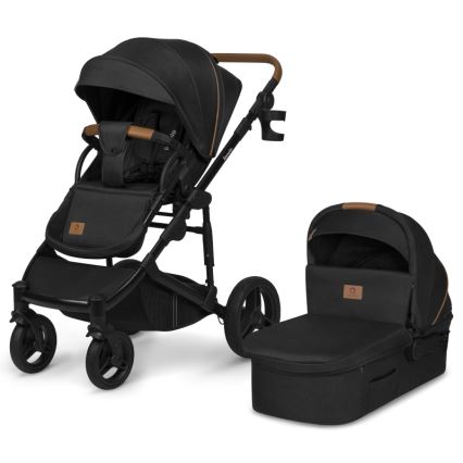 Lionelo - Poussette combinée 2-en-1 MARI TOUR Onyx noir