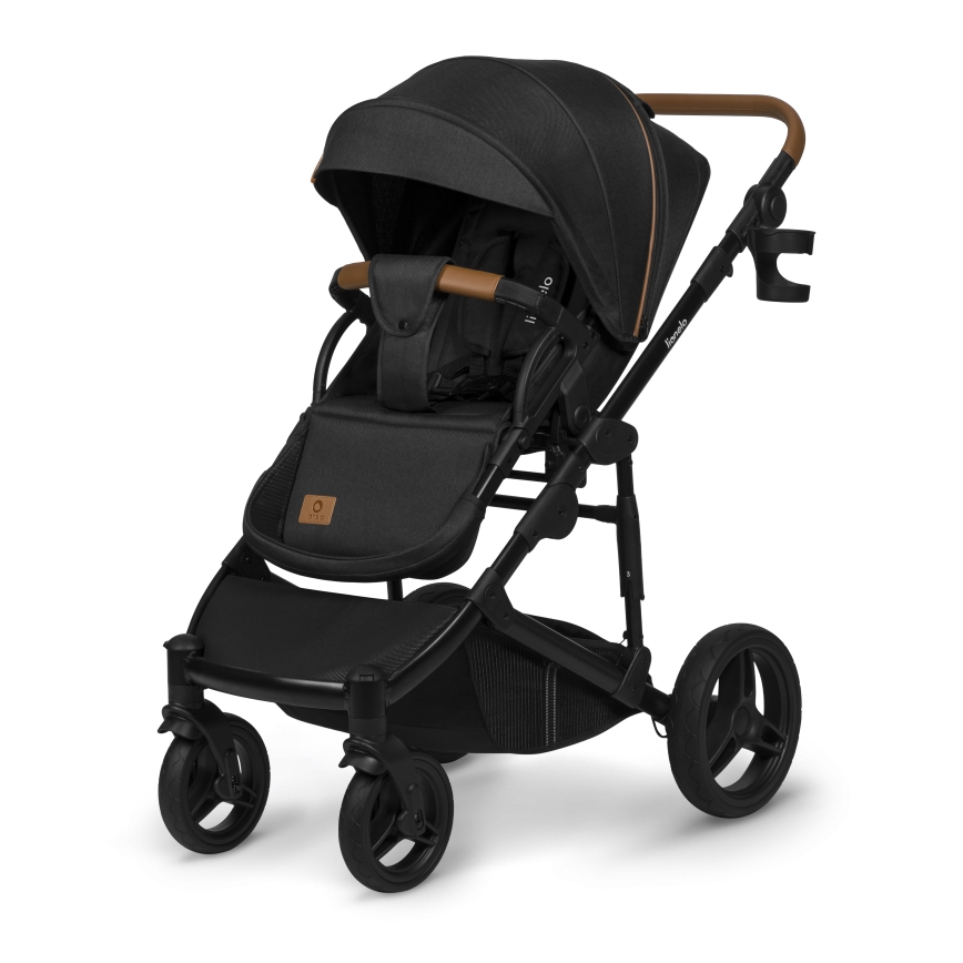 Lionelo - Poussette combinée 2-en-1 MARI TOUR Onyx noir