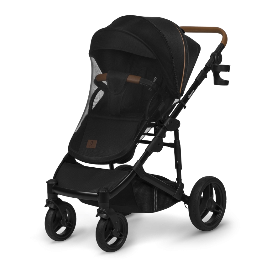 Lionelo - Poussette combinée 2-en-1 MARI TOUR Onyx noir