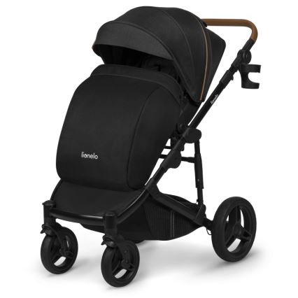 Lionelo - Poussette combinée 2-en-1 MARI TOUR Onyx noir