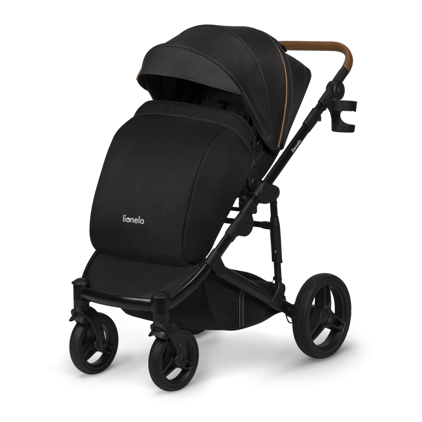 Lionelo - Poussette combinée 2-en-1 MARI TOUR Onyx noir