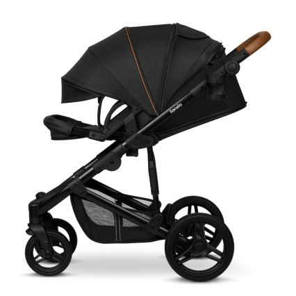 Lionelo - Poussette combinée 2-en-1 MARI TOUR Onyx noir