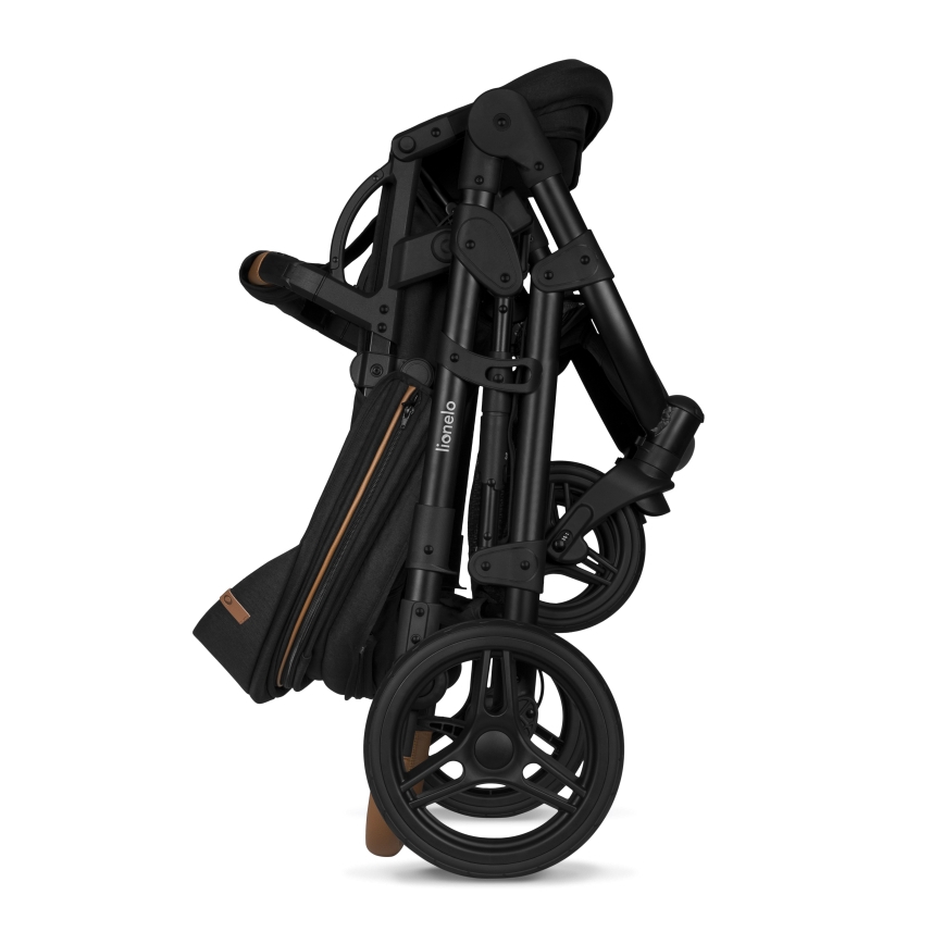 Lionelo - Poussette combinée 2-en-1 MARI TOUR Onyx noir