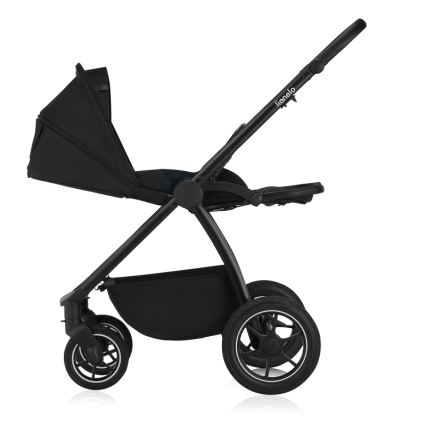 Lionelo - Poussette combinée 2-en-1 MERIL Onyx noir