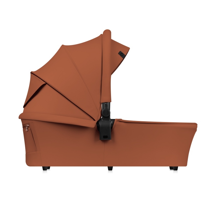 Lionelo - Poussette combinée 2-en-1 MIKA PLUS Brun rouille