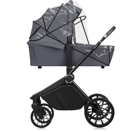 Lionelo - Poussette combinée 2-en-1 MIKA PLUS Grey Stone