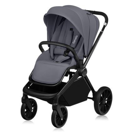 Lionelo - Poussette combinée 2-en-1 MIKA PLUS Grey Stone