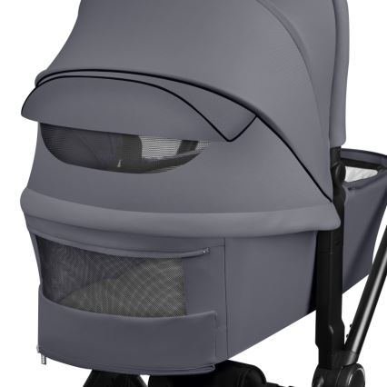 Lionelo - Poussette combinée 2-en-1 MIKA PLUS Grey Stone