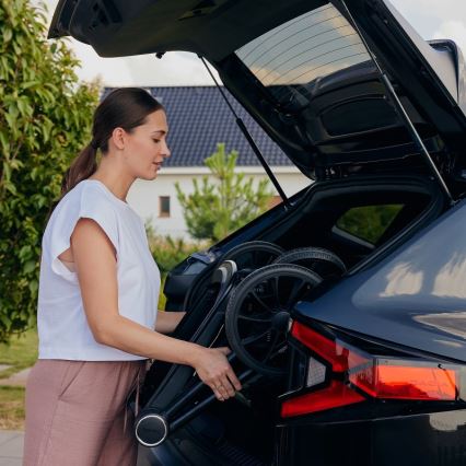 Lionelo - Poussette combinée 2-en-1 MIKA PLUS Gris pierre