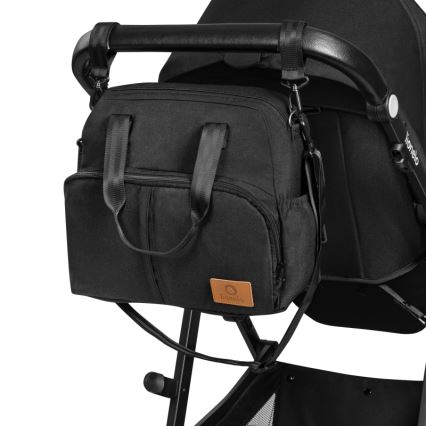 Lionelo - Poussette combinée 3-en-1 BIANKA Noir Onyx