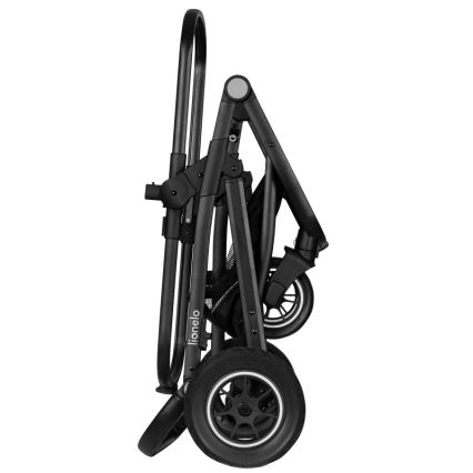 Lionelo - Poussette combinée 3-en-1 BIANKA Noir Onyx