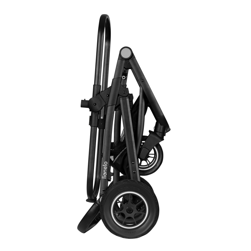 Lionelo - Poussette combinée 3-en-1 BIANKA Noir Onyx