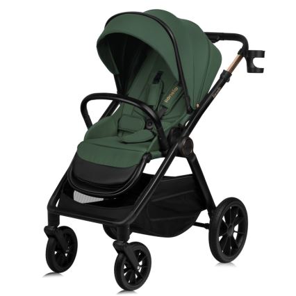 Lionelo - Poussette combinée 3-en-1 LAYLA Vert forêt