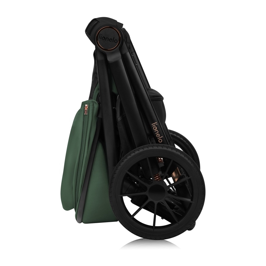 Lionelo - Poussette combinée 3-en-1 LAYLA Vert forêt