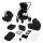 Lionelo - Poussette combinée 3-en-1 MERIL Black Onyx
